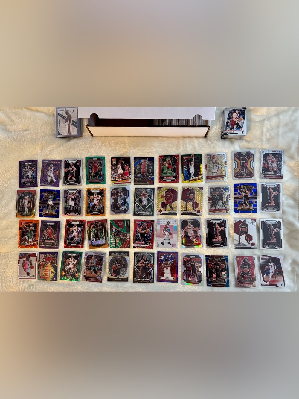 Miami Heat NBA Basketball Card Collection
